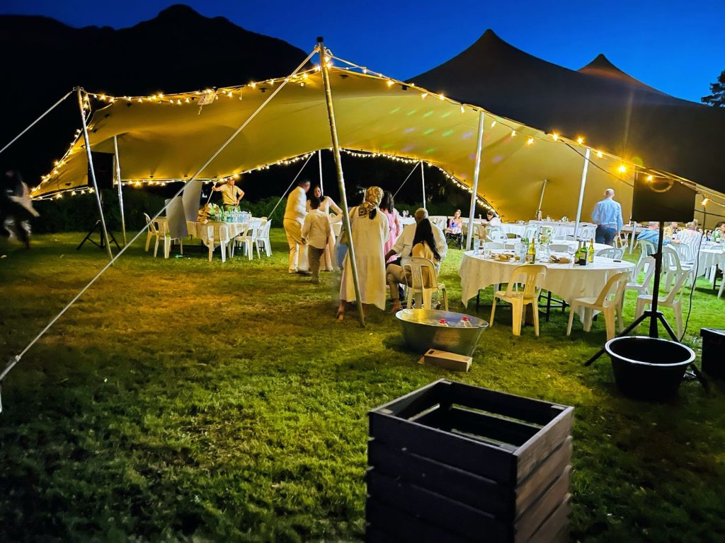 affordable bedouin stretch tents for hire in Cape Town
